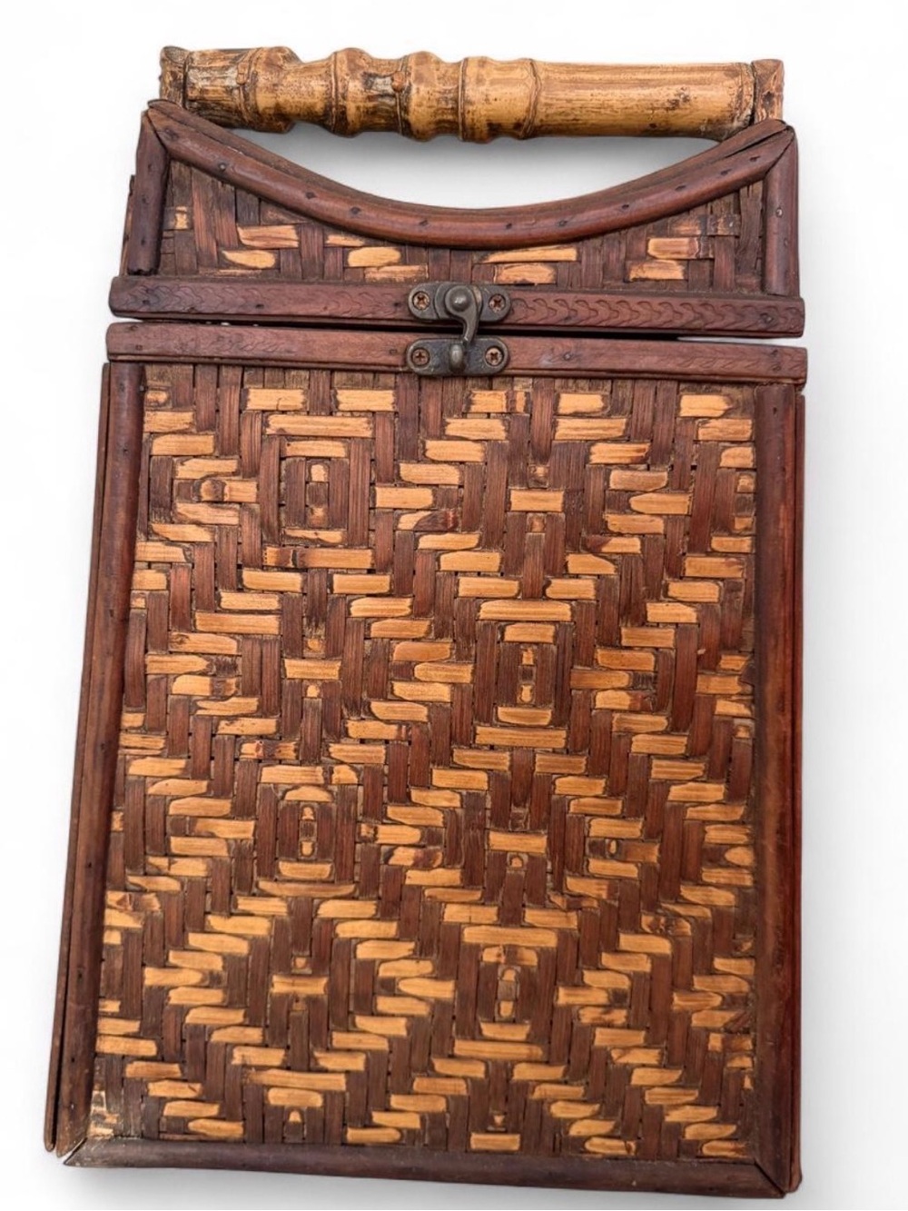 Handwoven Bamboo Basket